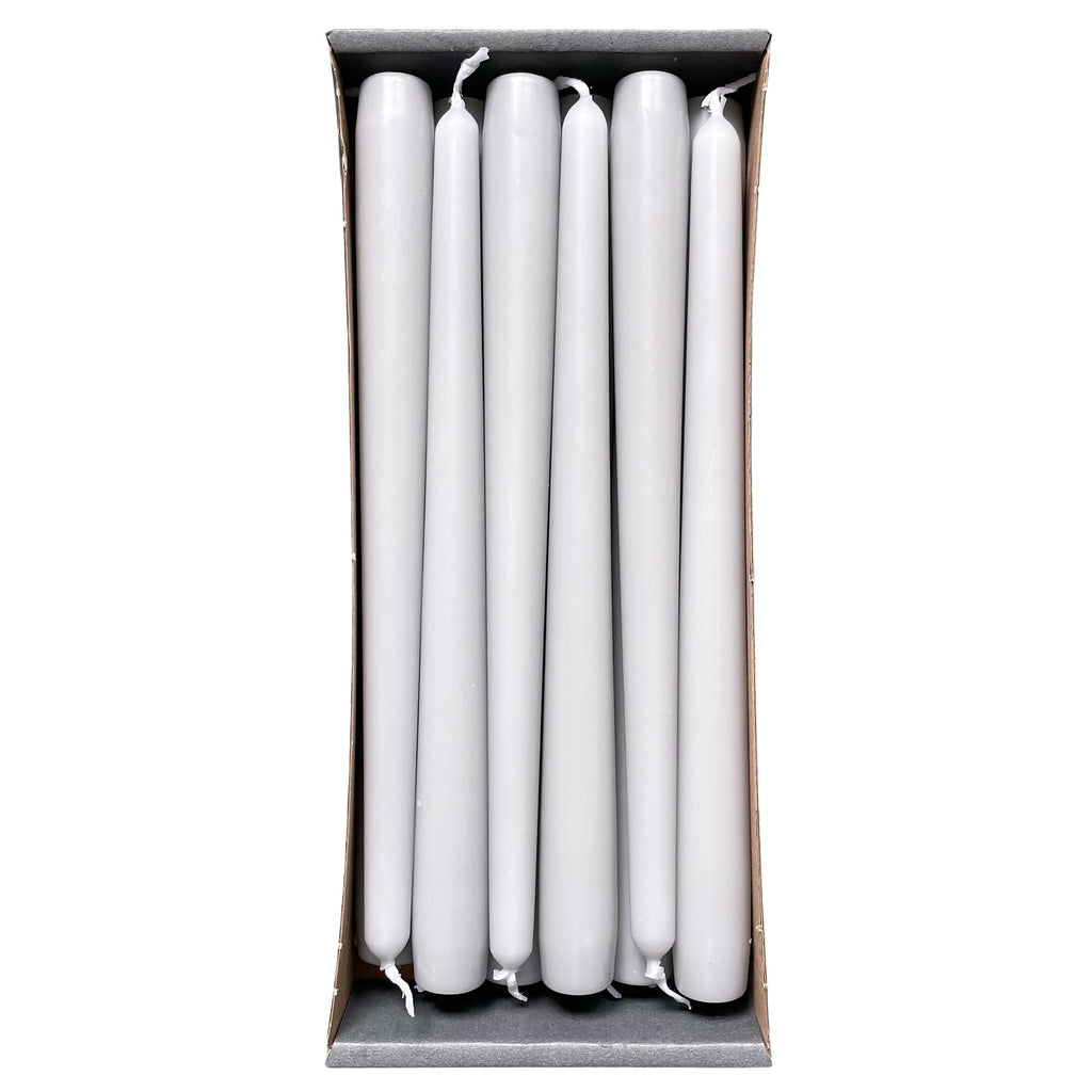 Nordring Pack of 12 Taper Candles 2.3 cm x 25 cm High Antique Pink - RAL Certified, Drip Free & Low Smoke, Approximately 8 Hours Burn Time - Table Decoration & Candlestick