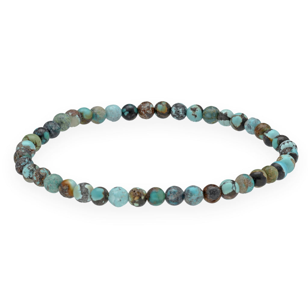 Lebensquelle Plus Mini Kugelarmband | 4-5mm | Hochwertiges Edelsteinarmband