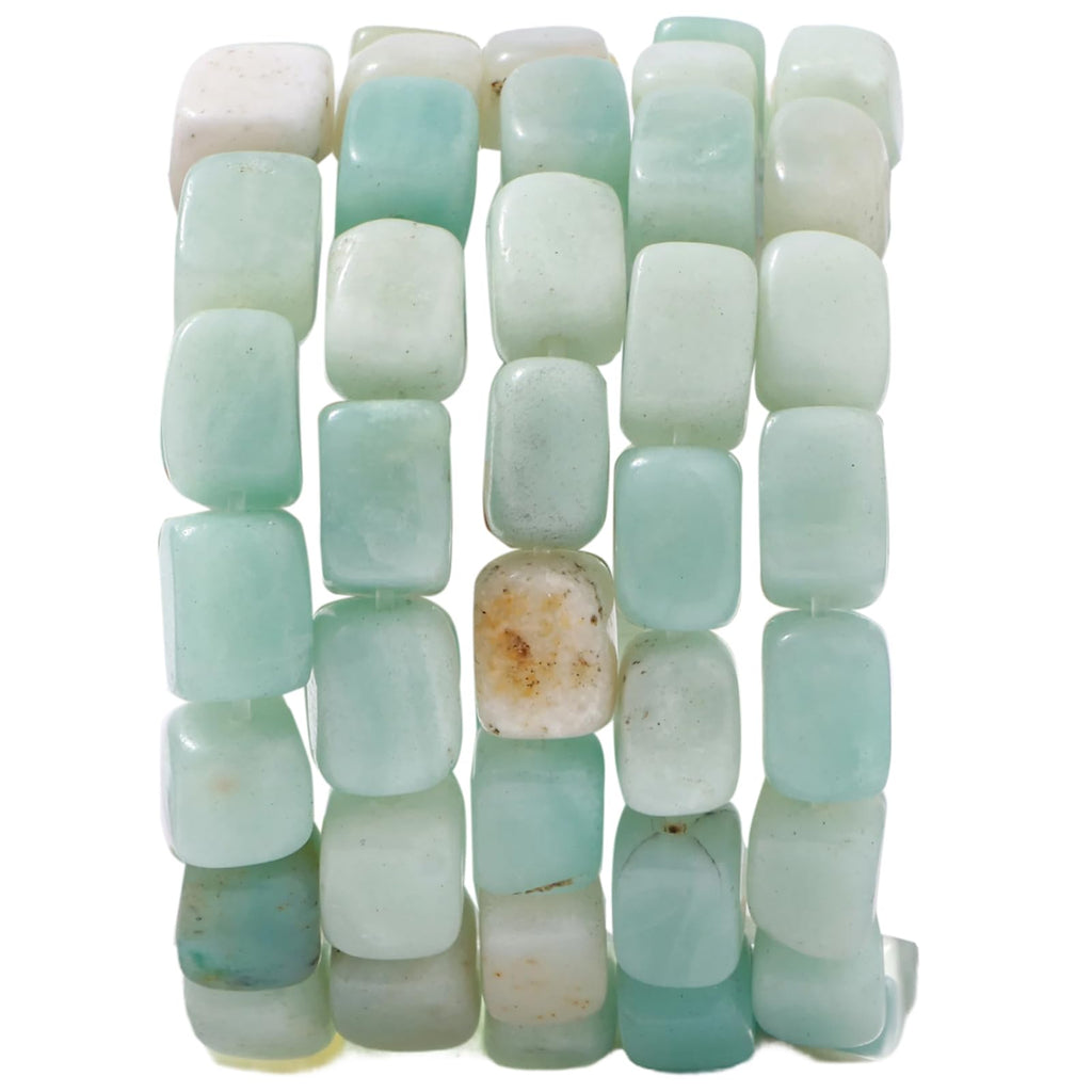 Natural Large Malachite Cube Stone Beads 8x11mm 38cm/str Loose Semi Gemstone Stone Square Beads for Making Bracelets Necklace