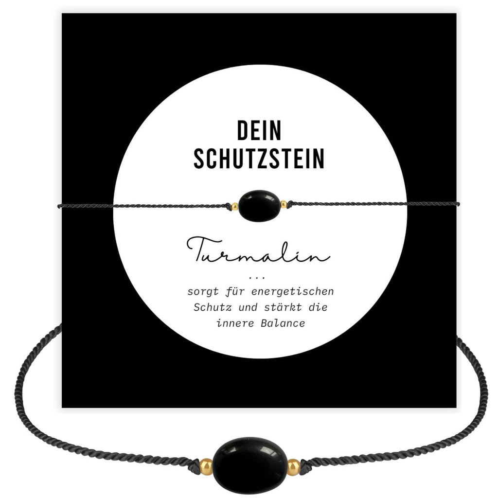 happymaker - Rosenquarz Armband Damen, handgemacht in Deutschland, Edelstein Armband rosa mit vergoldeten Perlen, Geschenkverpackung als Kraftgeber Geschenk für Frauen und Mädchen