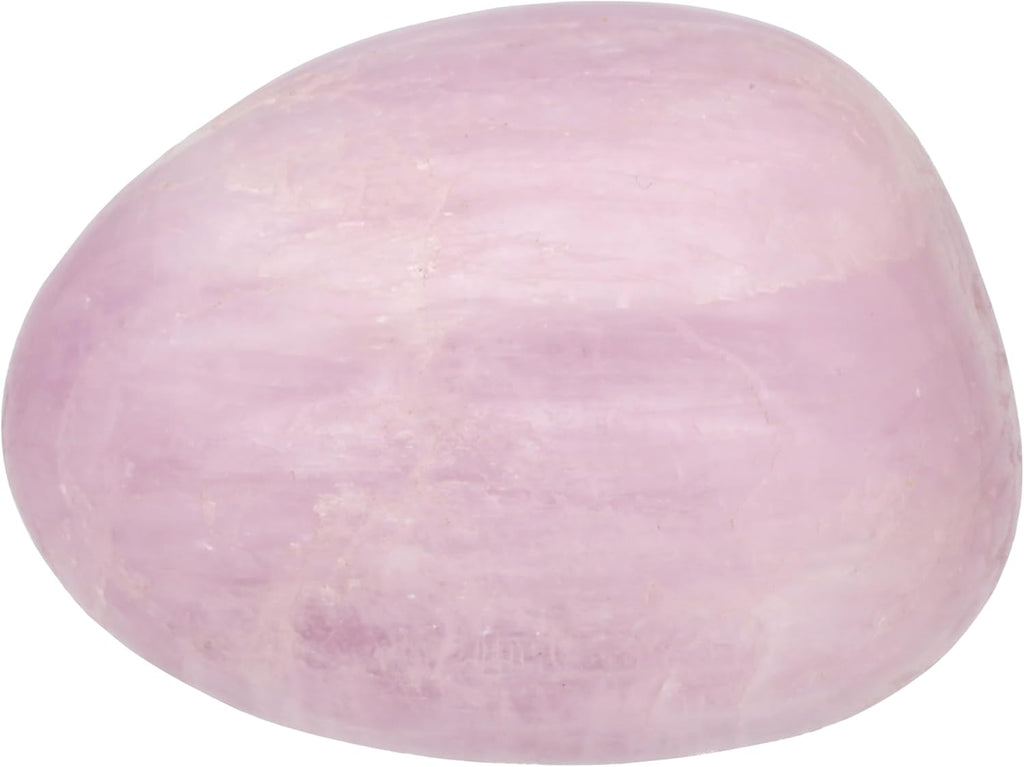 Lebensquelle Plus Kunzite Gemstone Tumbled Stone + Gemstone Card | Size L: 3-4cm | Worry Stone Healing Stone Pocket Stone