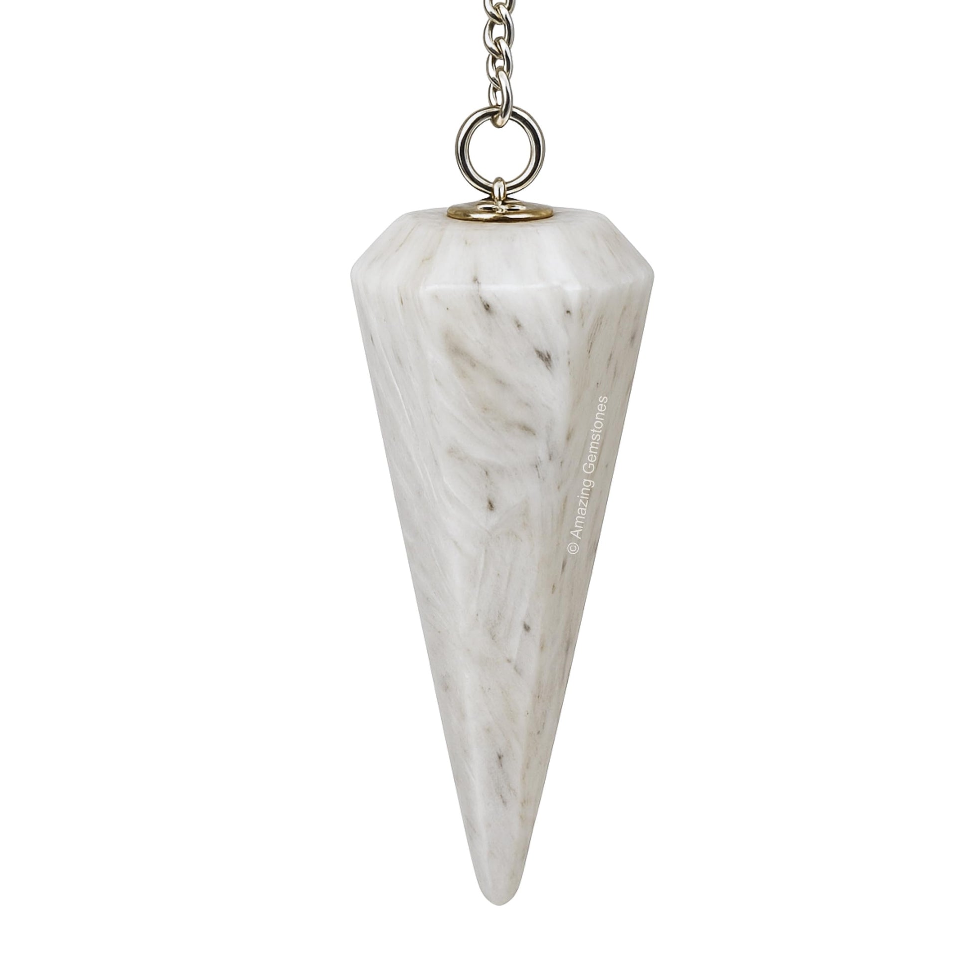 Lapis Lazuli Crystal Pendulum Divination Tools, 1-1.5'" inch Pendulo