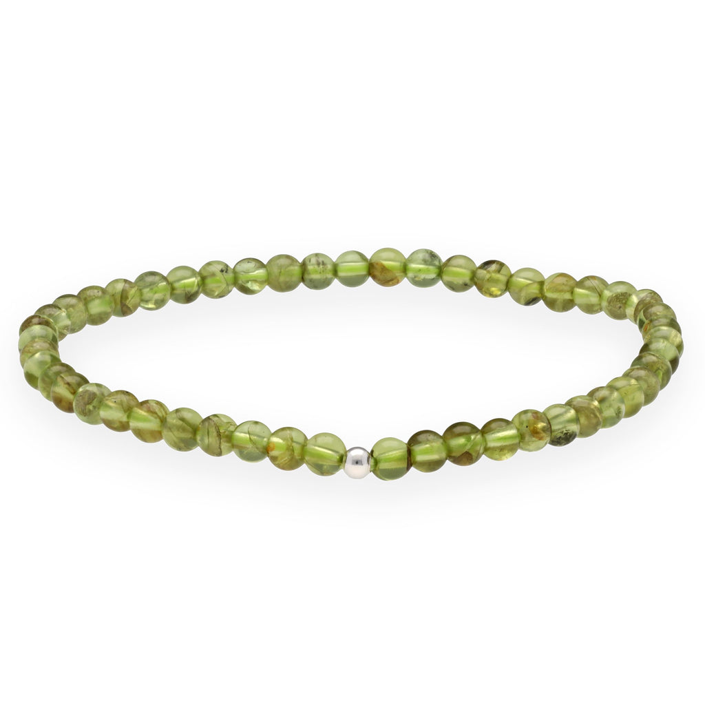Lebensquelle Plus Mini Kugelarmband | 4-5mm | Hochwertiges Edelsteinarmband