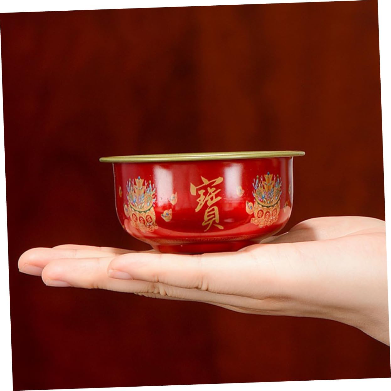 ABOOFAN 7-Piece Buddhist Altar Bowl Set, Water Sacrifice Bowl for Meditation, Yoga, Sturdy Metal Alloy Bowl for Temple Decoration at Home or Restaurants