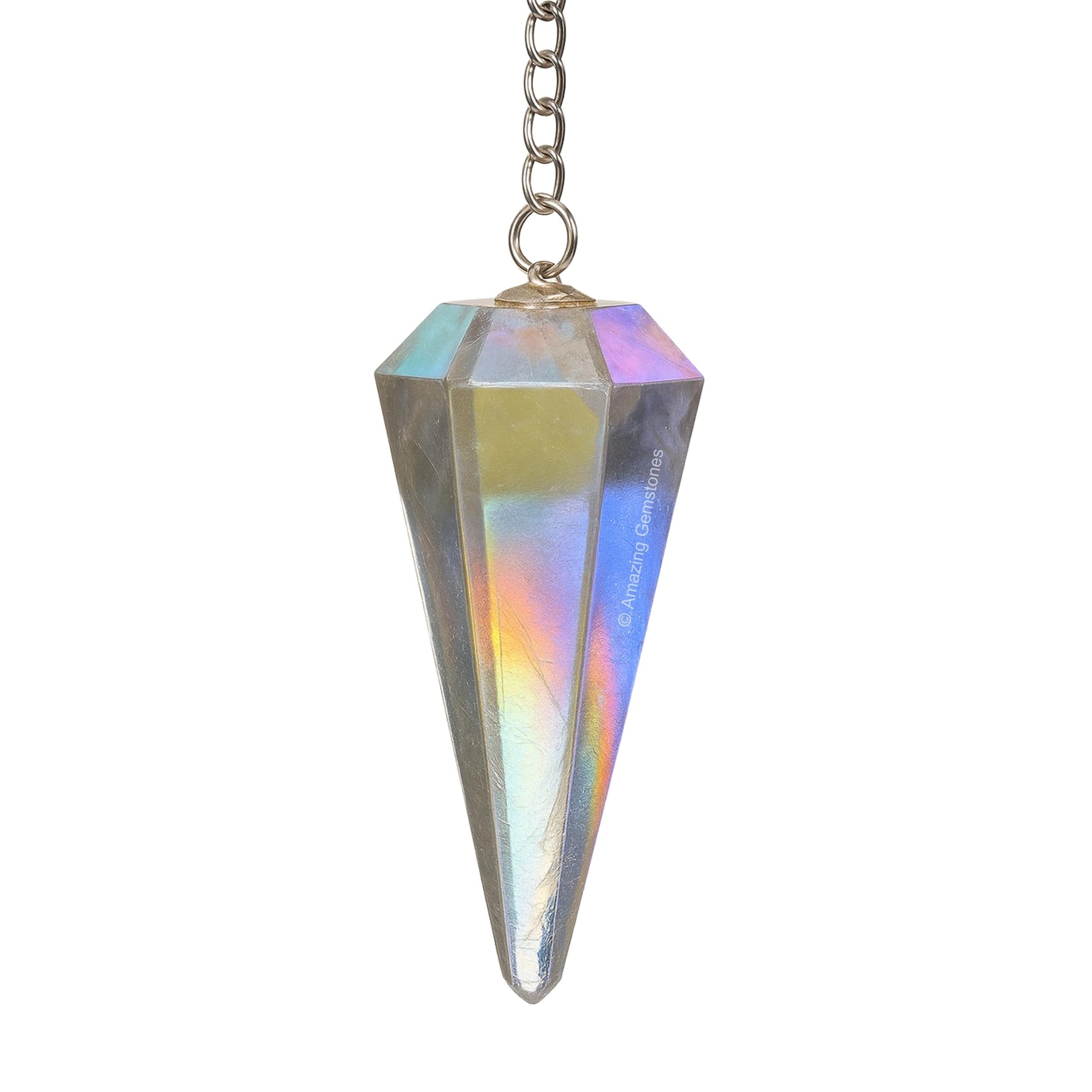 Lapis Lazuli Crystal Pendulum Divination Tools, 1-1.5'" inch Pendulo