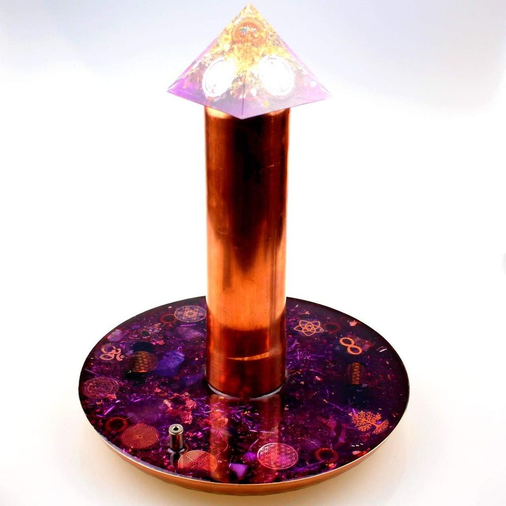 Orgonit Power HORS M Skalar Frequenzorgonit violett Cloudbuster I 100% echter Orgonit I Schutz gegen EMF, 5G, Haarp, Funkstrahlung I echte Orgonenergie für mehr Harmonie