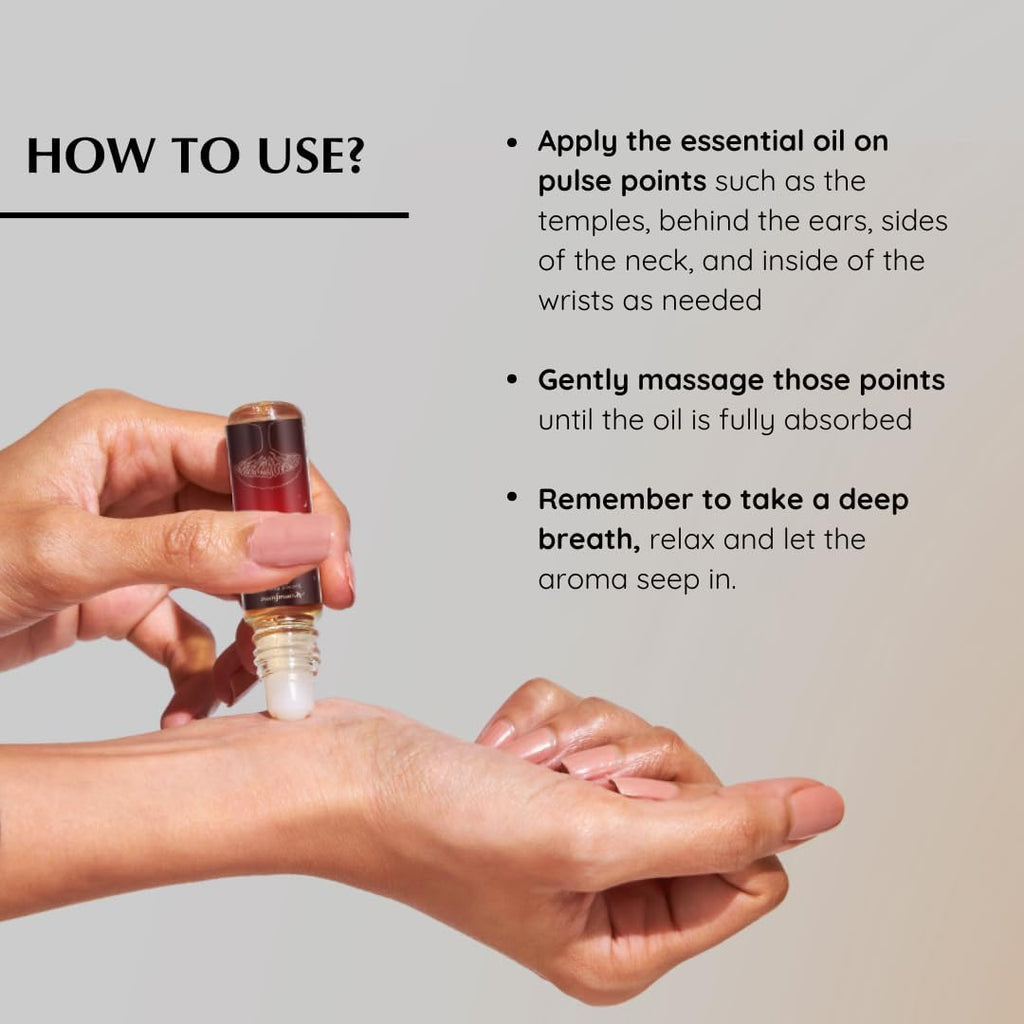 Dragons Blood Resin Essential Oil Roll-On Blend, 10ml, Aromafume