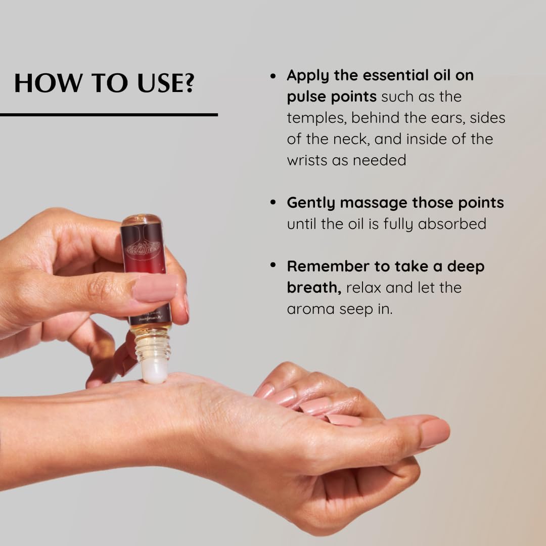 Dragons Blood Resin Essential Oil Roll-On Blend, 10ml, Aromafume