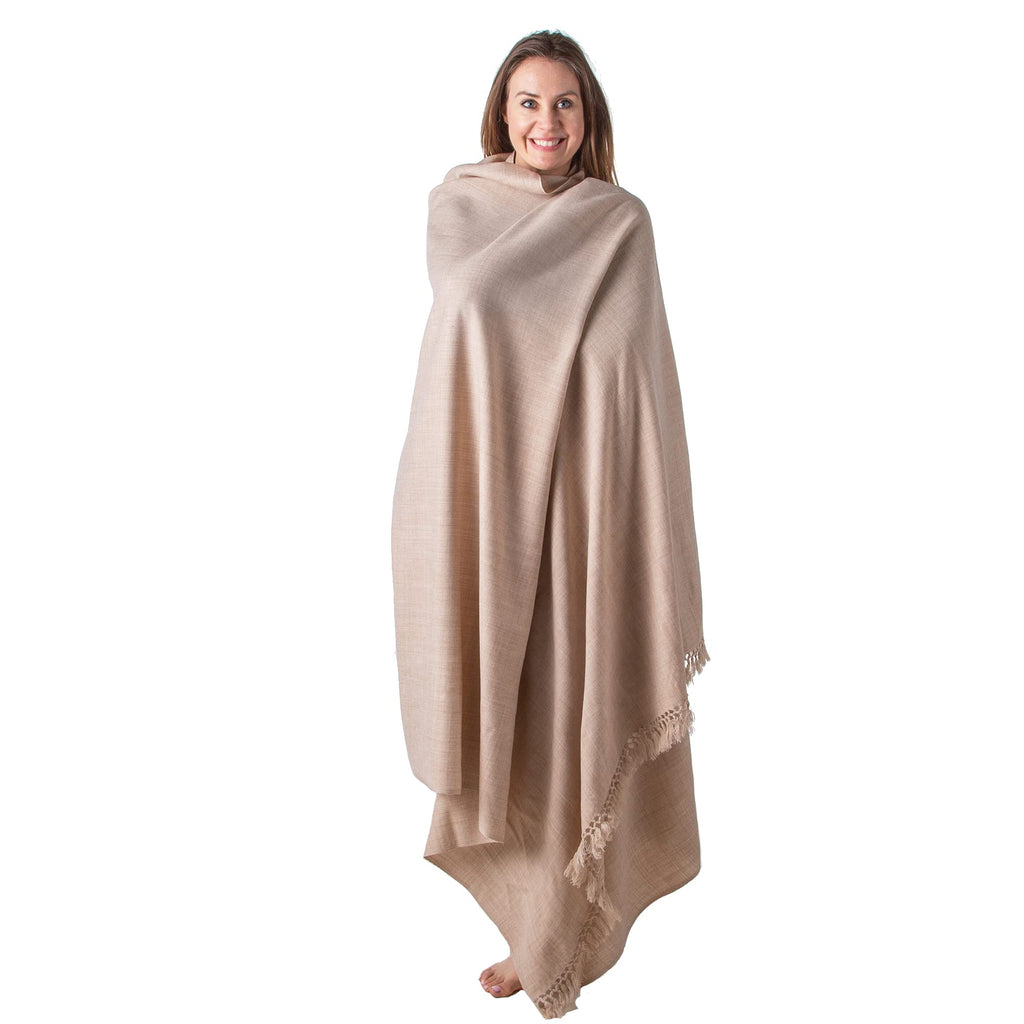 Om Shanti Crafts Meditation Shawl or Meditation Blanket, Shawl/Wrap, Oversize Scarf/Stole. Large. Unisex.