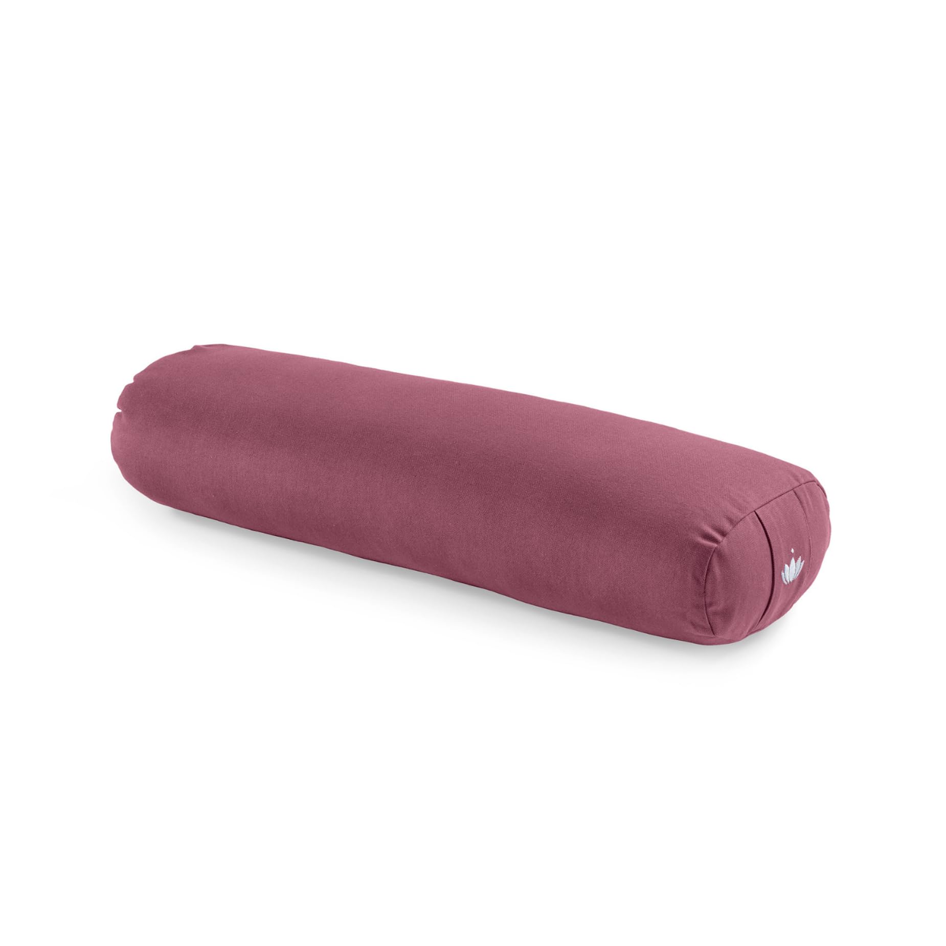 Lotuscrafts® Bolster Yoga Bolster for Yin, 100% Kapok Filling, Washable Cotton Cover, Cushion for Restorative Yoga Exercises