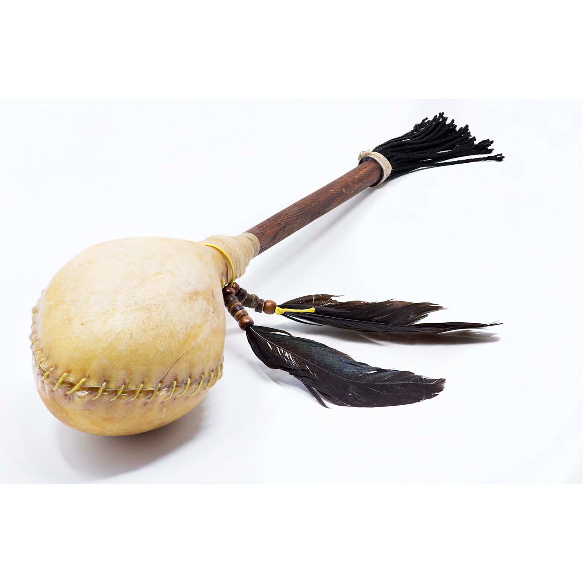 Shaman shakers Sounds like Rain or Ocean, goat skin, three sizes (Ocean Large)