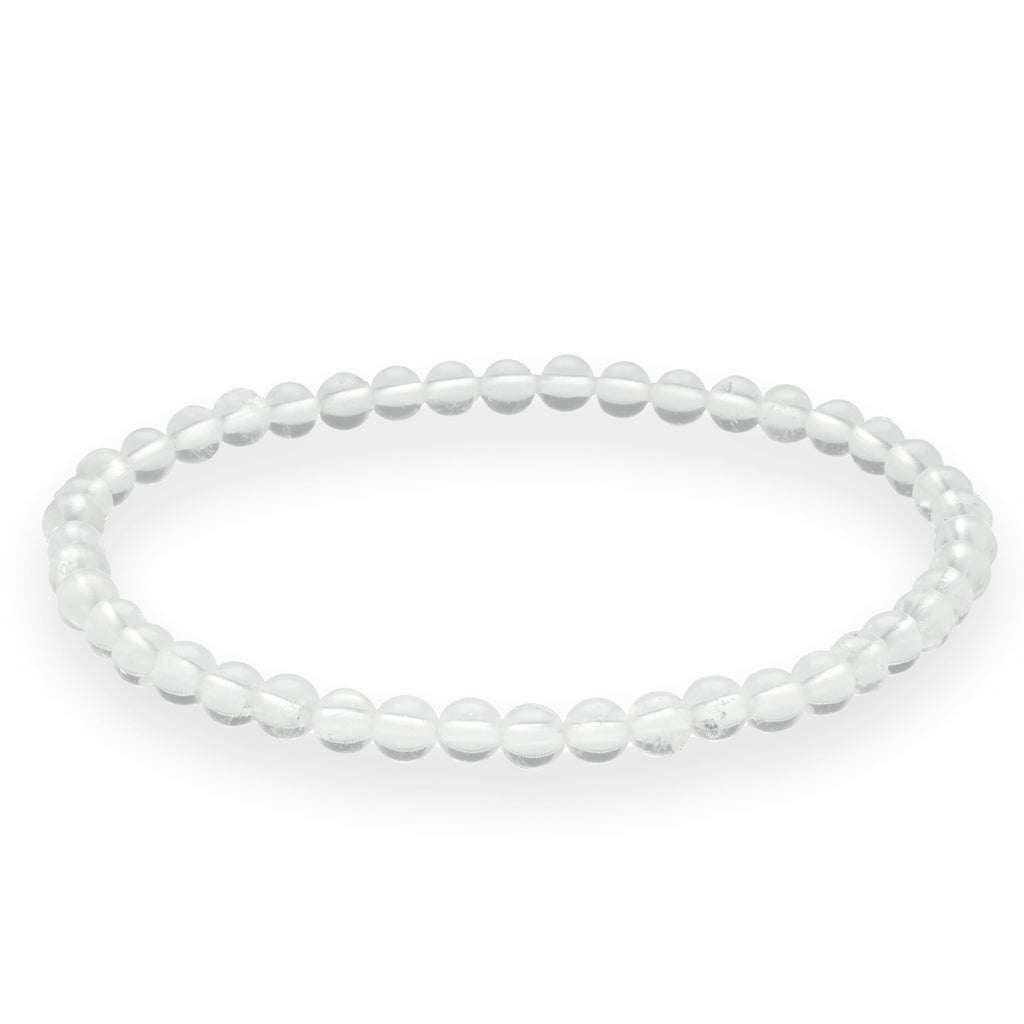 Lebensquelle Plus Mini Kugelarmband | 4-5mm | Hochwertiges Edelsteinarmband