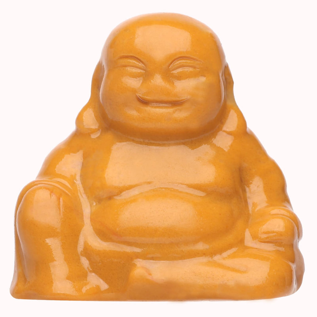 Labradorite Crystal Laughing Buddha Statue Meditation Decor Spiritual Art Piece Healing Stone Figurine Zen Altar Sculpture Feng Shui Gift Yoga Space Ornament Peaceful Home Temple Collectible