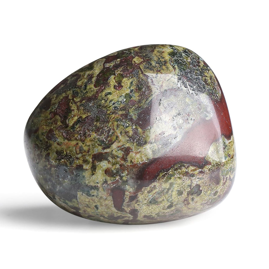 4-5cm Roter Jaspis Heilsteine Kristalle Polieren Groß Edelsteine Steine Rohstein Trommelsteine Kristall Sorgenstein Handschmeichler Stein Meditation Angst Stress Relief 1PC