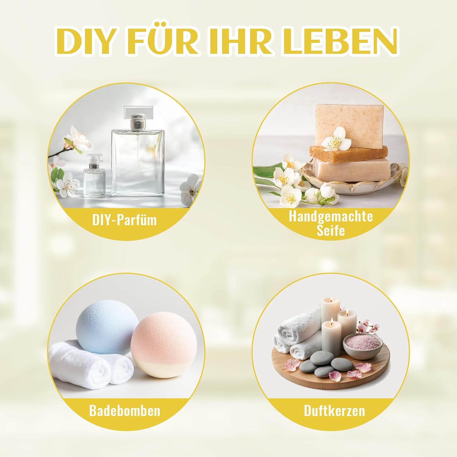 EVOKE OCCU Lemon Essential Oil 118 ml, Pure Lemon Oil for Home Diffuser, Massage, House Cleaning, 4 fl oz