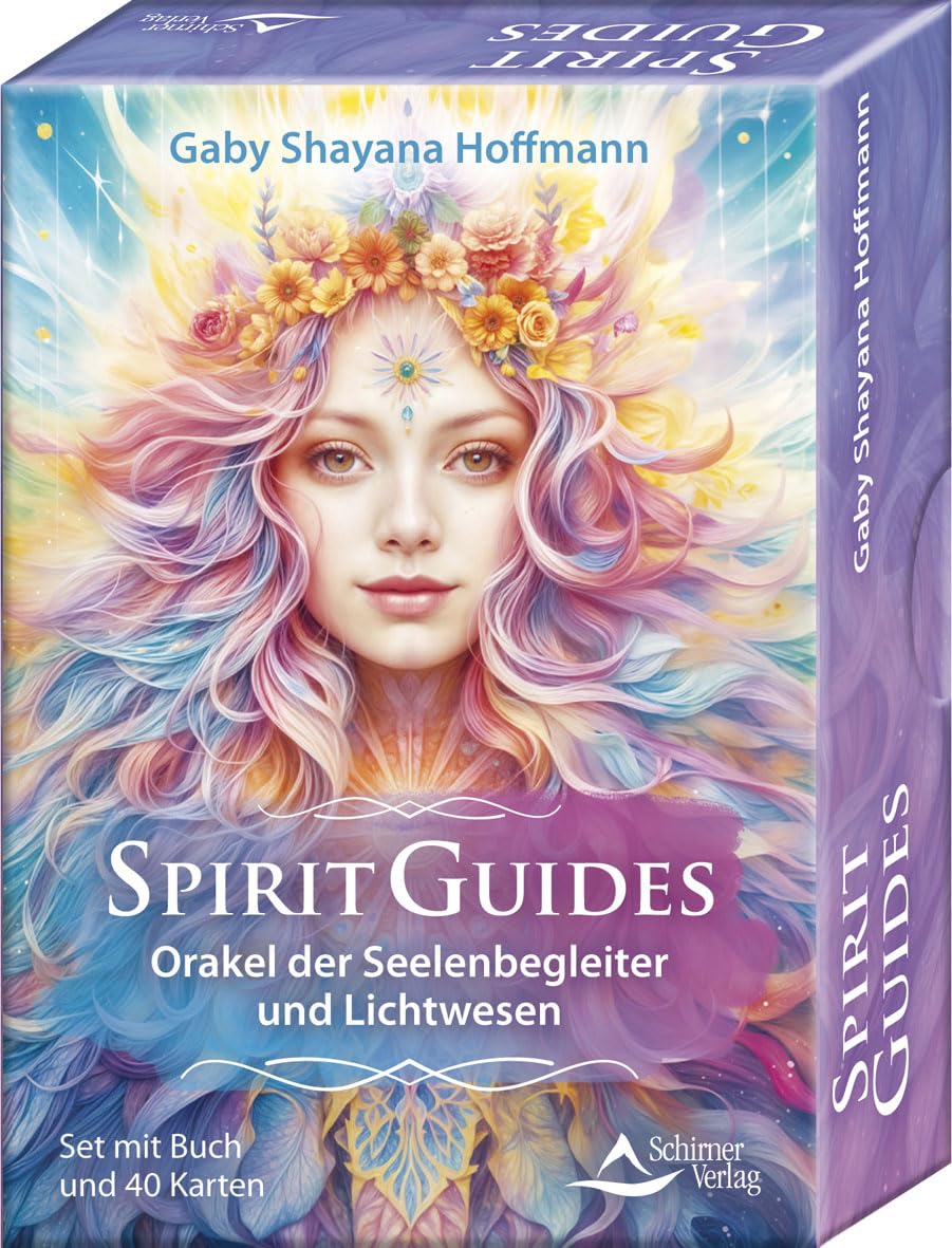 Spirit Guides – Orakel der Seelenbegleiter und Lichtwesen: - Set mit Buch und 40 Karten