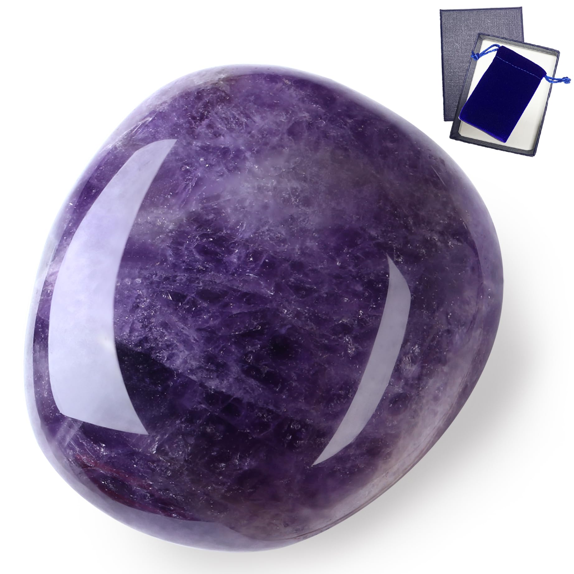 4-5cm Roter Jaspis Heilsteine Kristalle Polieren Groß Edelsteine Steine Rohstein Trommelsteine Kristall Sorgenstein Handschmeichler Stein Meditation Angst Stress Relief 1PC