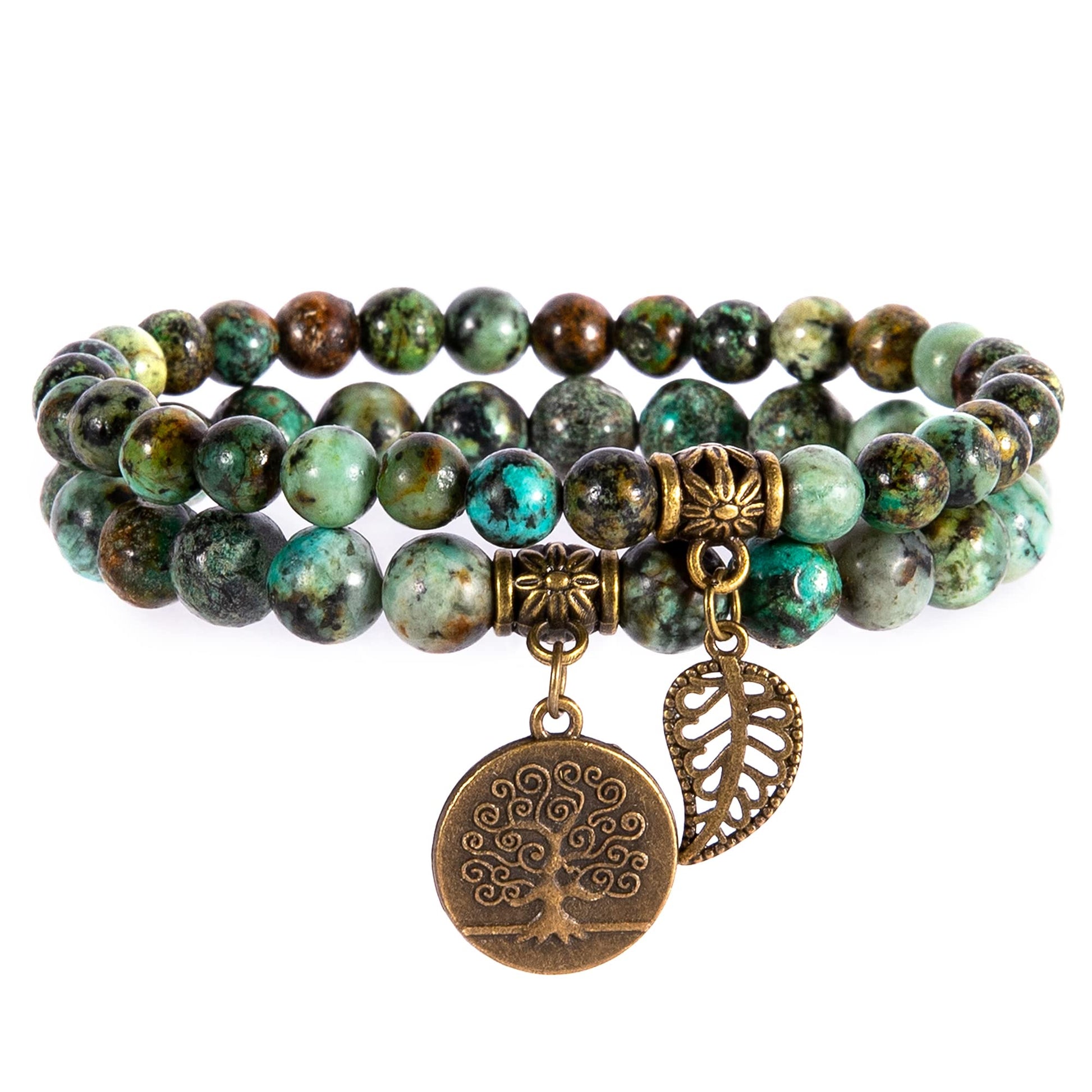 Farfume Chakra Armband Echte Steine, Echte Steine-Edelsteine Armband fur Damen