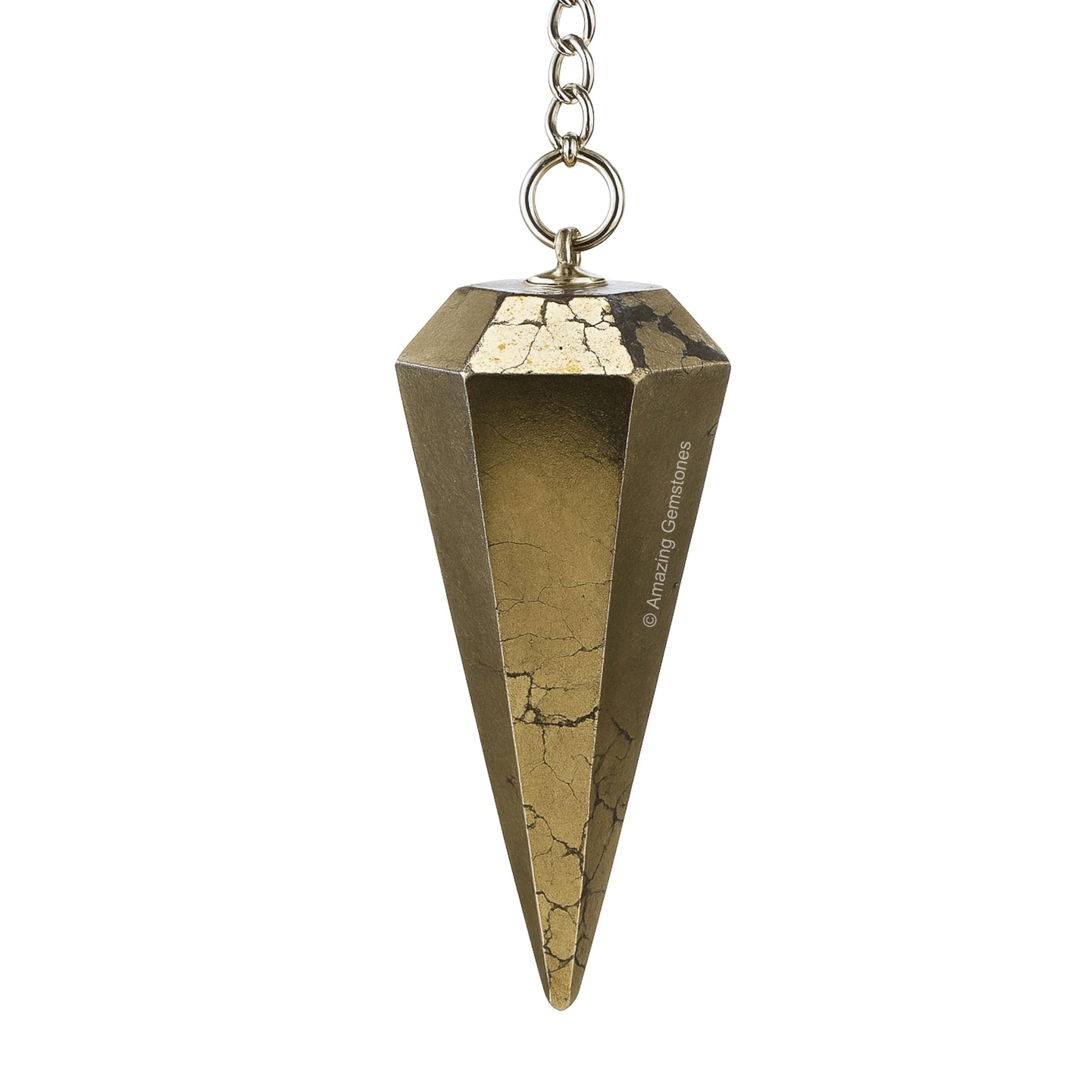 Lapis Lazuli Crystal Pendulum Divination Tools, 1-1.5'" inch Pendulo