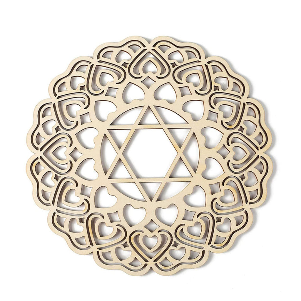 Pomurom Baum des Lebens Wanddeko, 28CM Heilige Geometrie aus Wandkunst, Grid Board Spirituelle Symbol für Yoga Meditation Zuhause Schlafzimmer Wohnzimmer Wandschmuck Dekoration