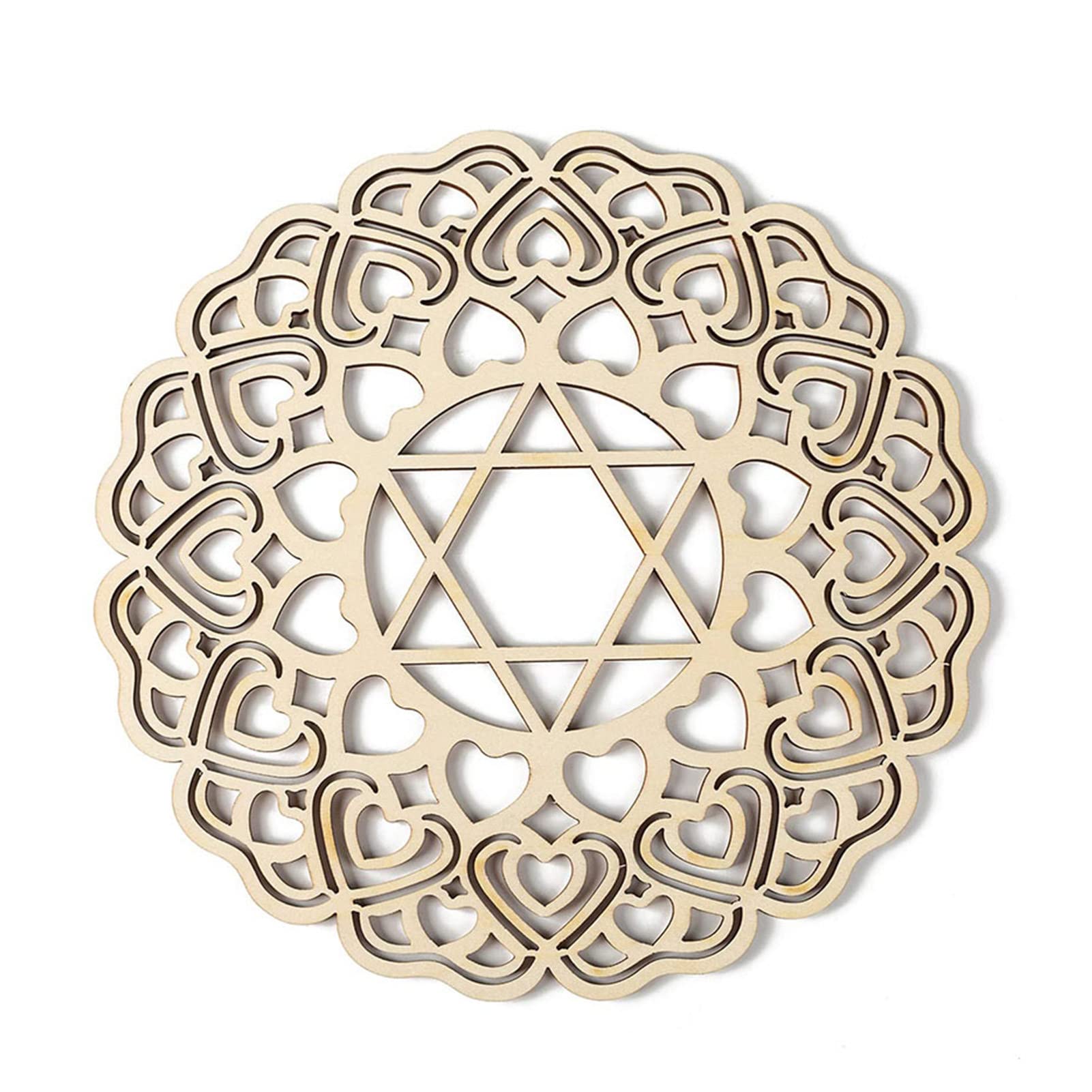 Pomurom Baum des Lebens Wanddeko, 28CM Heilige Geometrie aus Wandkunst, Grid Board Spirituelle Symbol für Yoga Meditation Zuhause Schlafzimmer Wohnzimmer Wandschmuck Dekoration