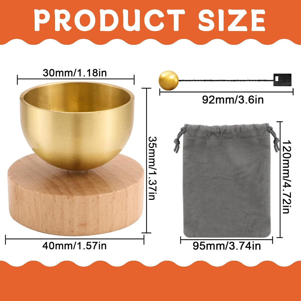 Flangschale klein tibetische, klangschalen set, gegossene klangschale für Yoga, Meditation und Entspannung, Achtsamkeit, Chakra-Heilung, Stressabbau