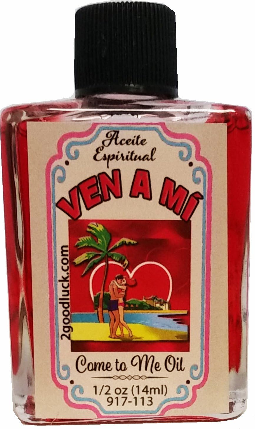 Come to Me, Spiritual Oil With 1 Dram Perfume Set for Magic and Rituals. Ven a Mí Aceite Espiritual Para Rituales Y Magia.