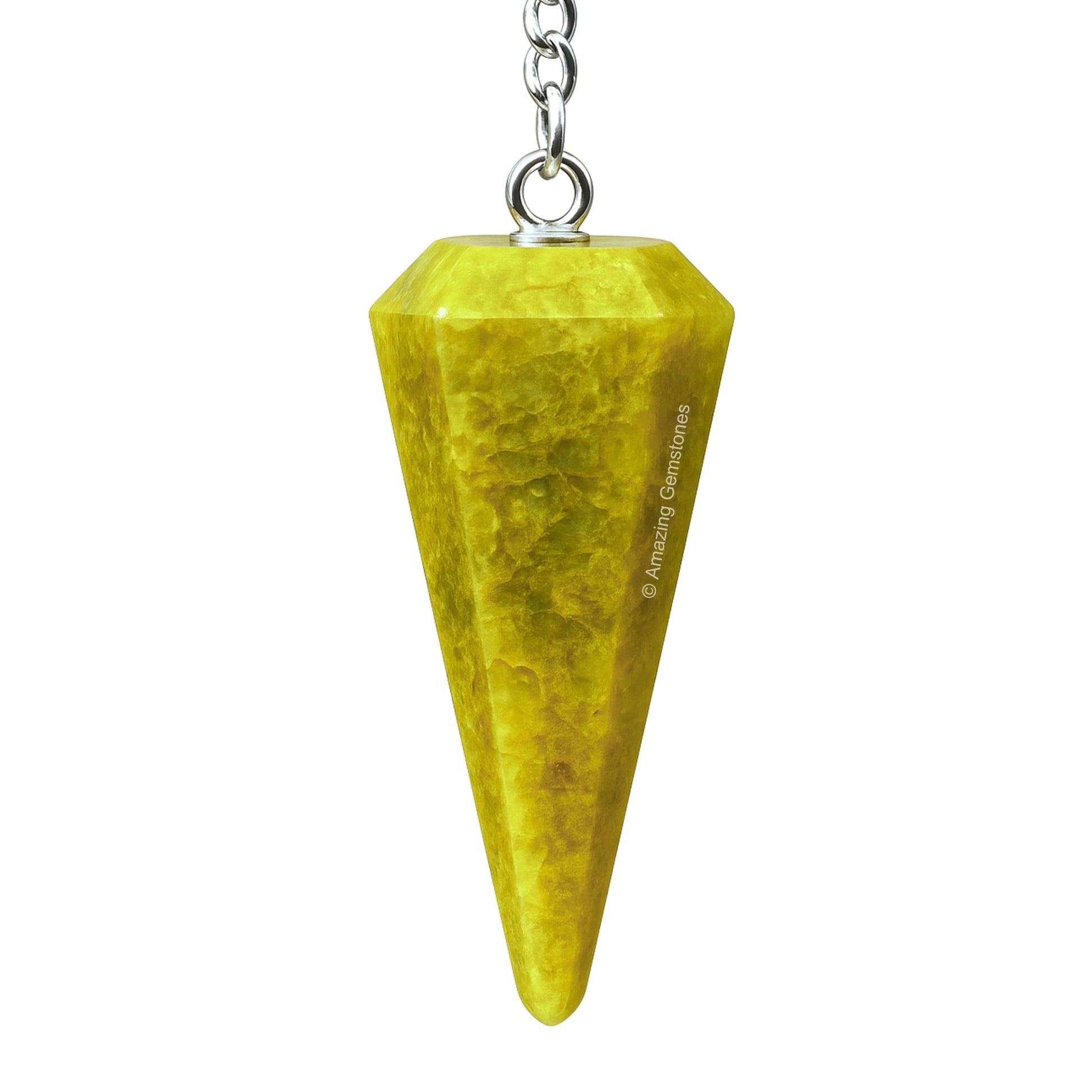 Lapis Lazuli Crystal Pendulum Divination Tools, 1-1.5'" inch Pendulo