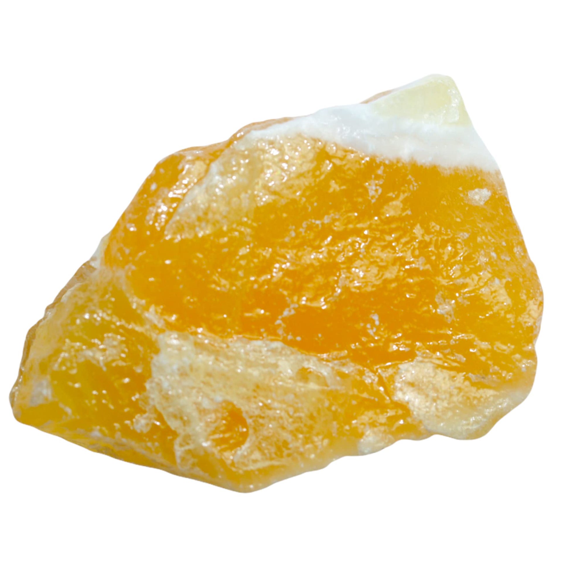 Orange Calcite Gemstone I Healing Stone I Rough Stone I Waterstone I Mexico (40-50 g)