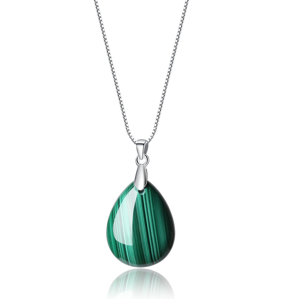 Coai Women's 925 Necklace with Angel’s Teardrops Pendant