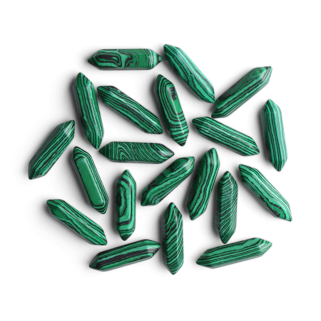 10pcs Gelber Aventurin Heilkristalle Stein Stab Edelsteine Sets Sechseckige Kristall Säule Bulk Hexagonal Punkt Turm Reiki Meditation Spirituelle Chakra Schutz Energieausgleich