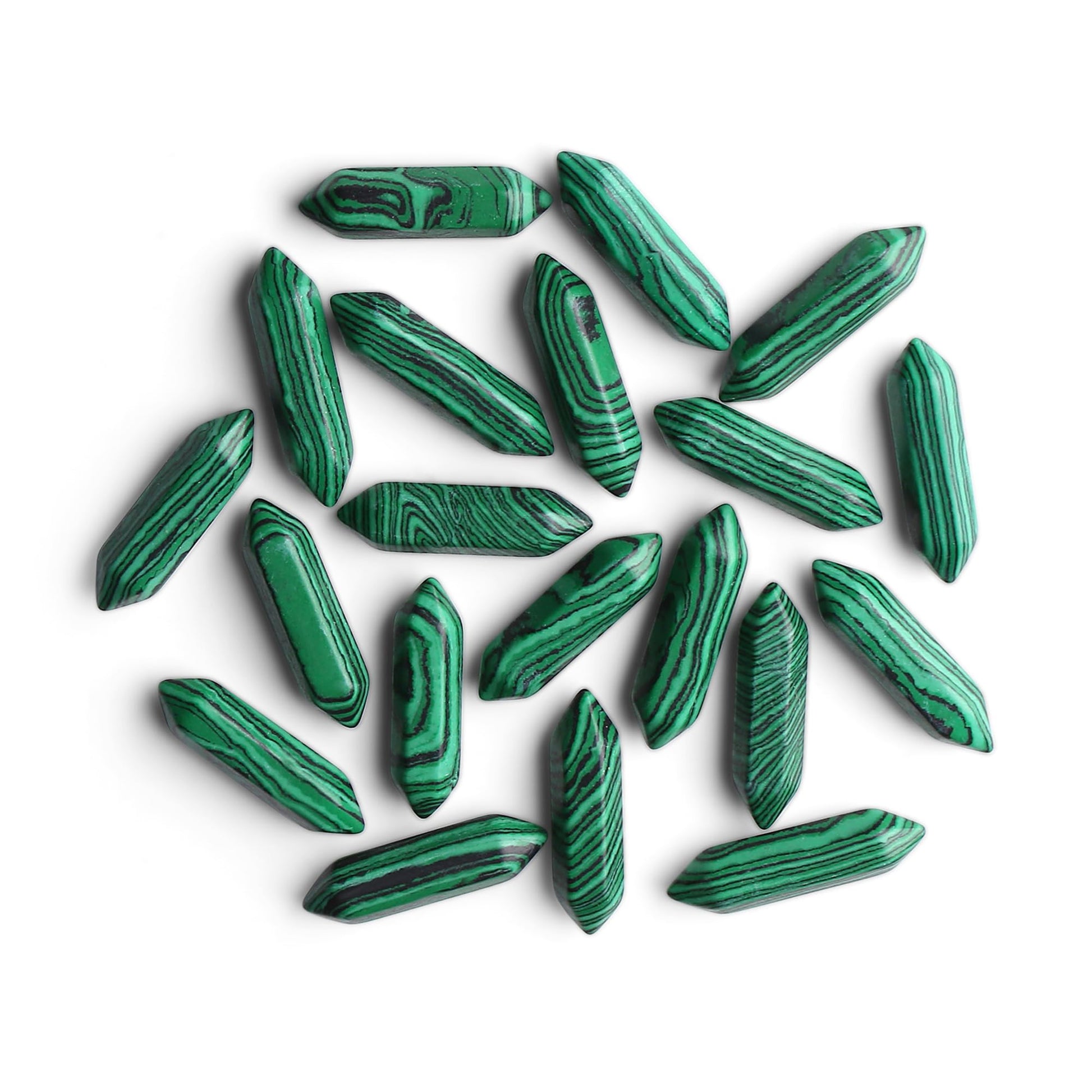 10pcs Gelber Aventurin Heilkristalle Stein Stab Edelsteine Sets Sechseckige Kristall Säule Bulk Hexagonal Punkt Turm Reiki Meditation Spirituelle Chakra Schutz Energieausgleich