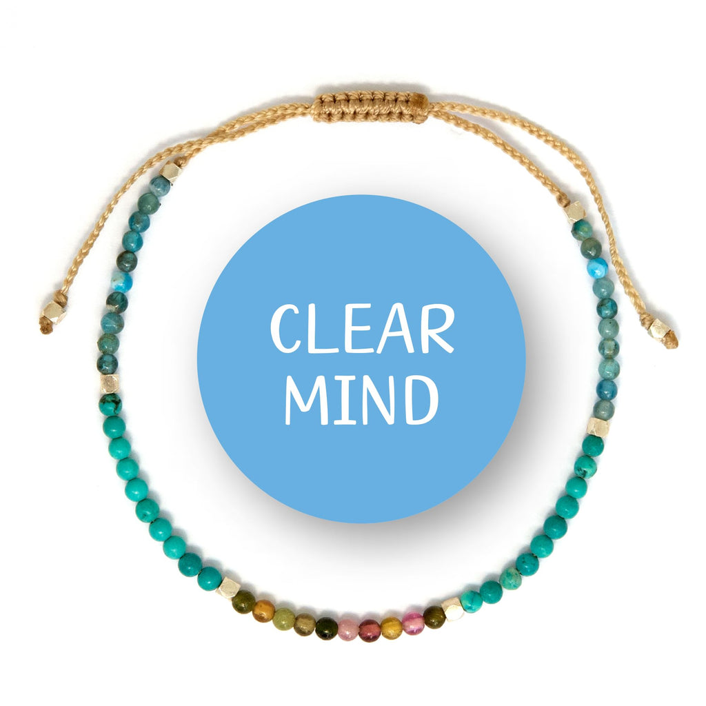 BALIPURA Multi-Chakra Armband für Frauen - Heilkristall & Naturstein Schmuck - Personalisierte Geschenke für Frauen mit winzigen 2mm Perlen in 925er Sterling Silber