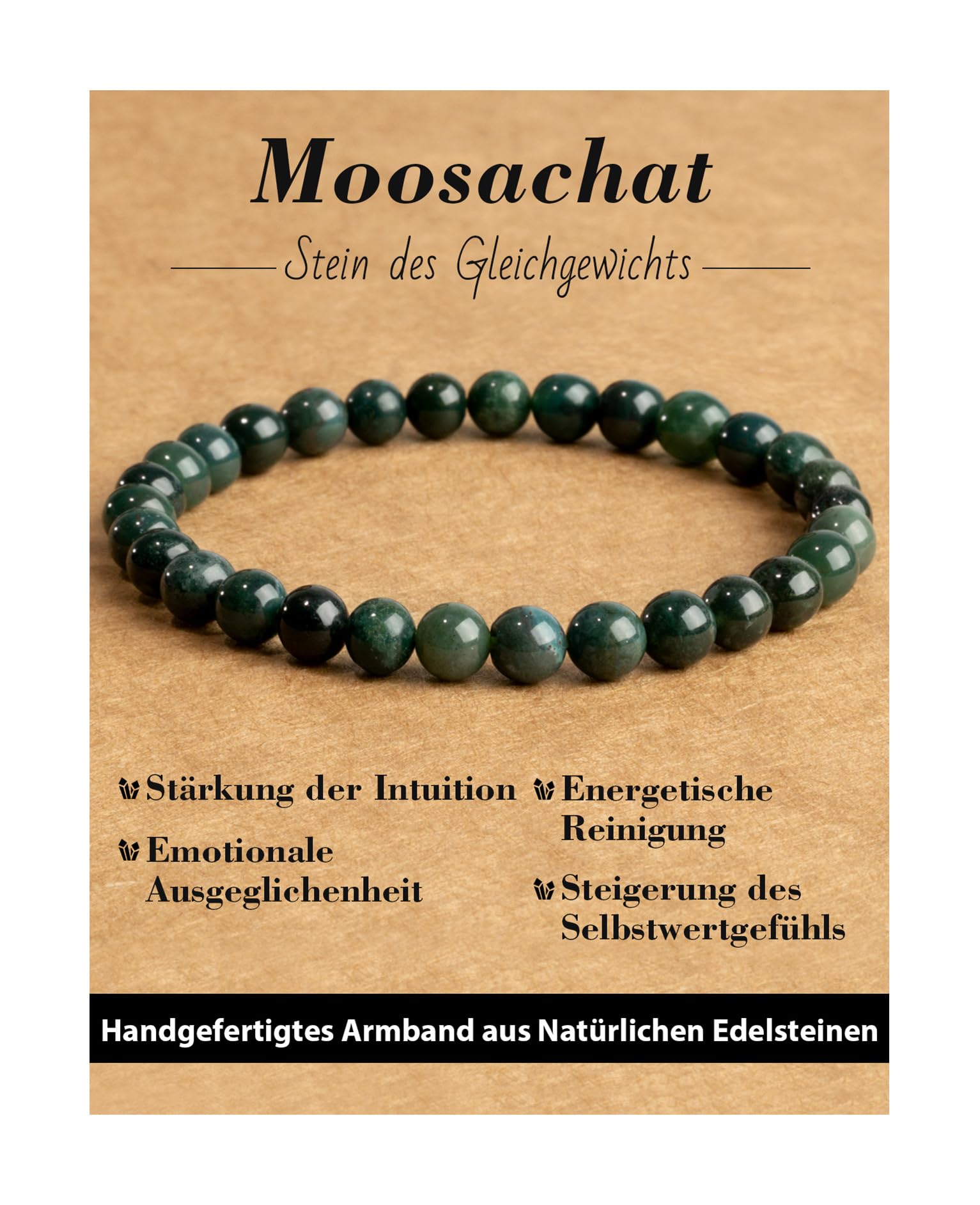 6 mm Healing Stone Bracelet for Men and Women, Real Natural Stone Beads, Lucky Bracelet, Friendship Bracelet, Individual Gift for Good Friends and Sisters