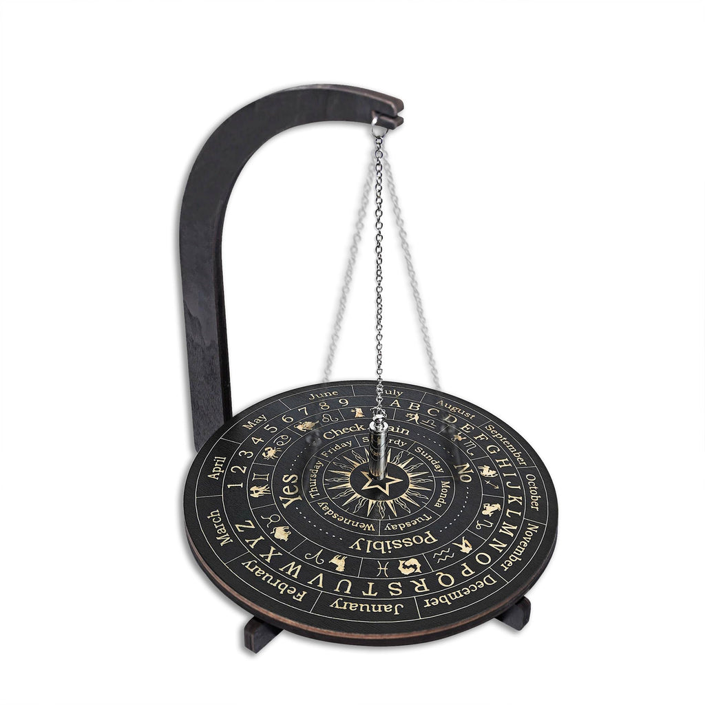 Magnetic Divination Stand, a Divination Stand with Constellation Design. It is a Magnetic Divination Tool for Exploring the Future and Assisting in Decision-Making. (Metatron’s Cube)