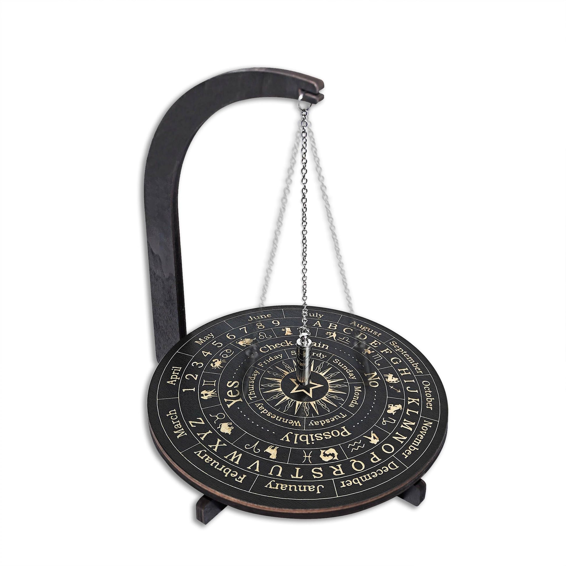 Magnetic Divination Stand, a Divination Stand with Constellation Design. It is a Magnetic Divination Tool for Exploring the Future and Assisting in Decision-Making. (Metatron’s Cube)