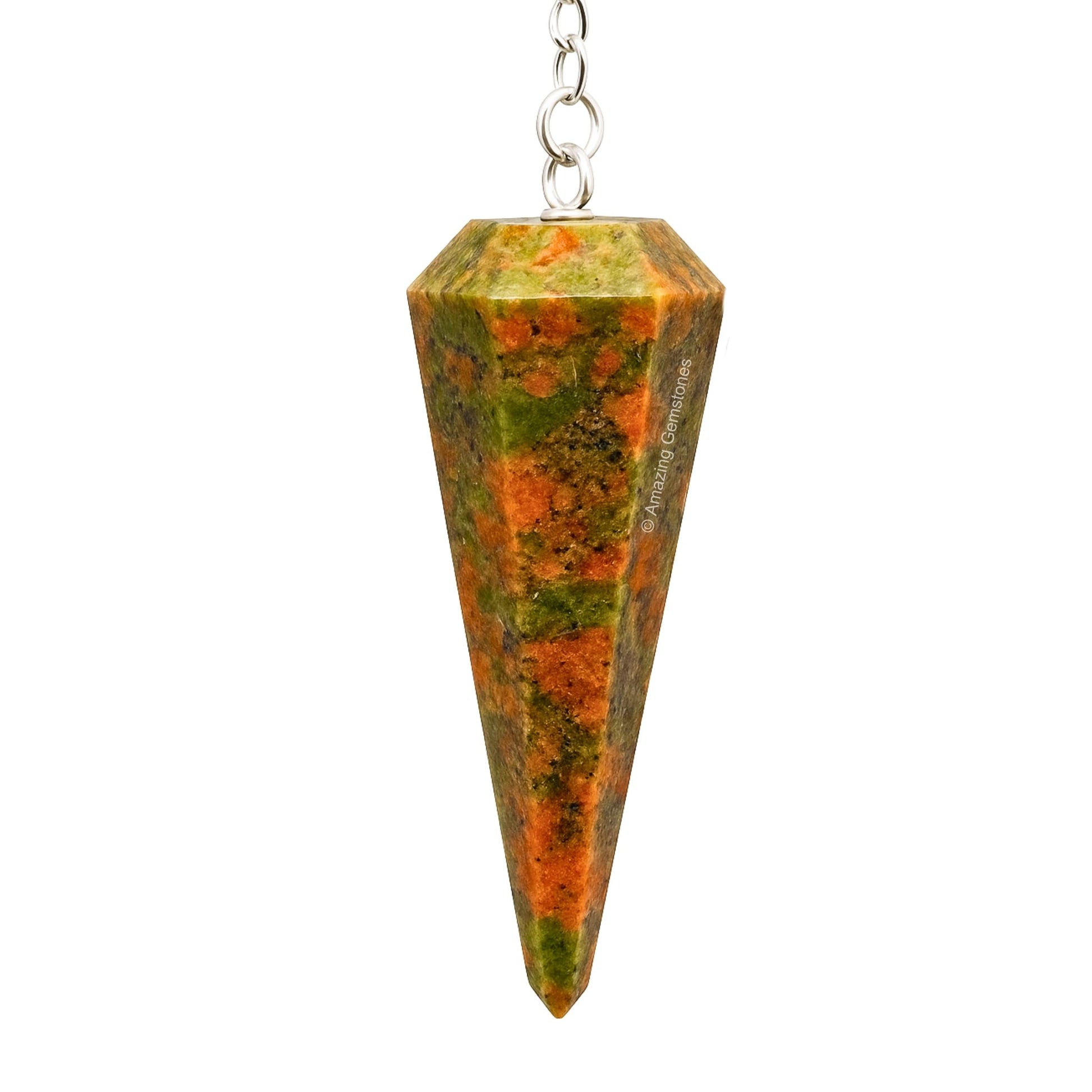 Lapis Lazuli Crystal Pendulum Divination Tools, 1-1.5'" inch Pendulo
