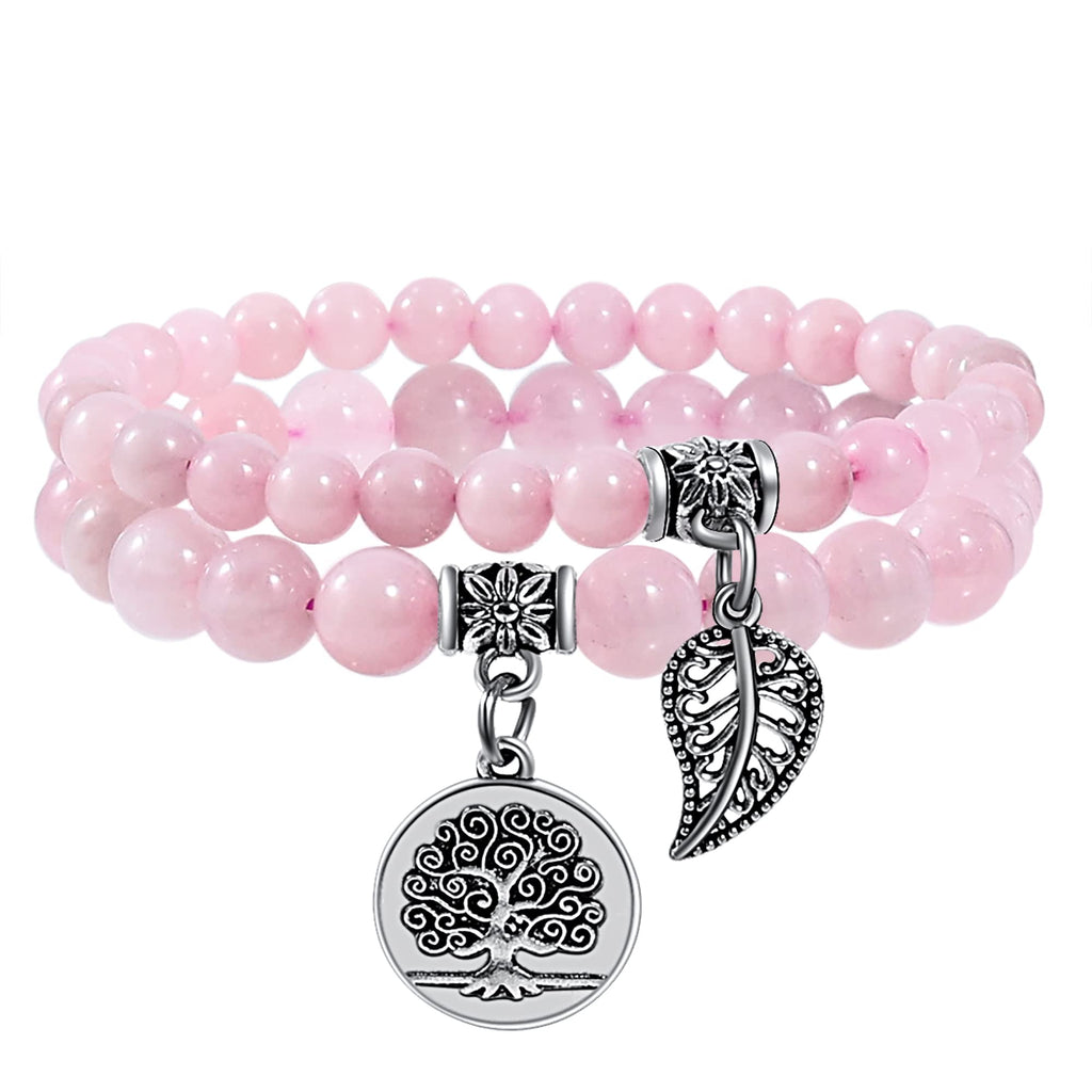Farfume Chakra Armband Echte Steine, Echte Steine-Edelsteine Armband fur Damen