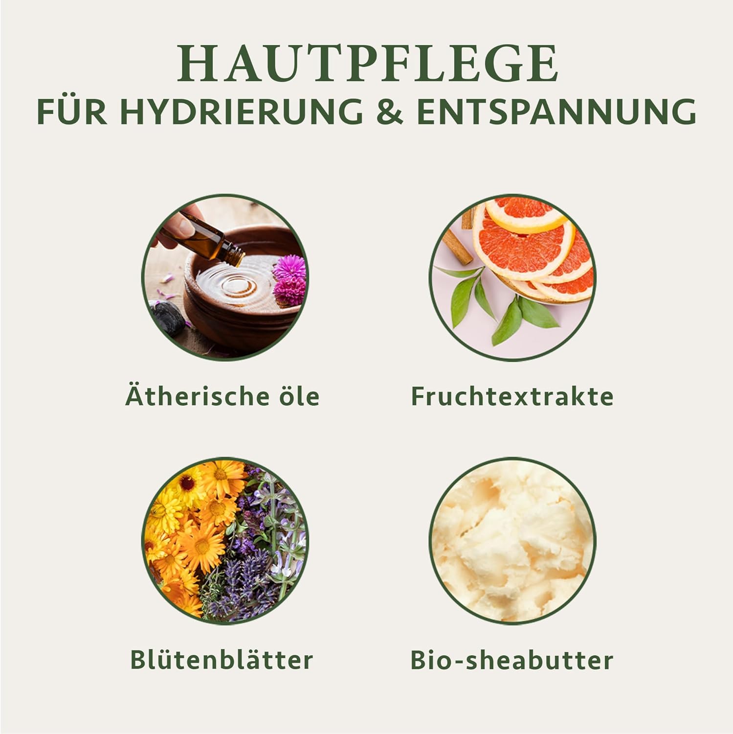 Satin Naturel 6er Set BIO Badebomben – Vegane Wellness Geschenkbox für Sie – Luxuriöse Badekugeln – Geburtstagsgeschenk für Frauen