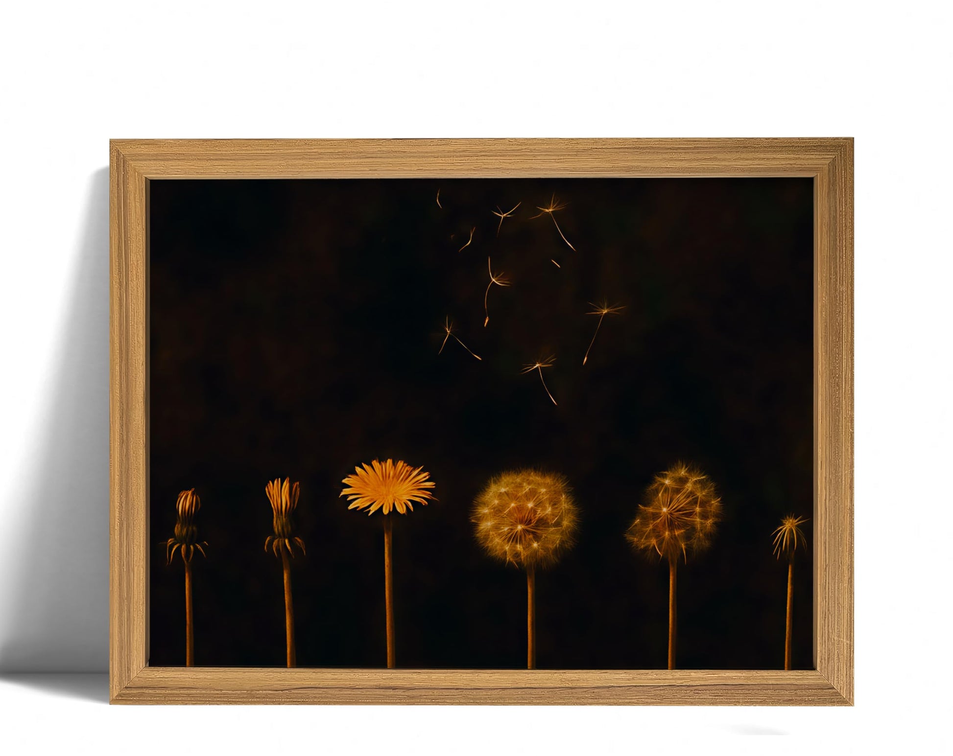 Praying Angel Wall Art – Spiritual Canvas Print, Colored Winged Angel Oil Painting Style Christian Religious Picture poster，Spiritual Blue and Pastel Tones Wall Decor for Bedroom, Prayer Room, Christian Gift, Wood Frame 12x16in