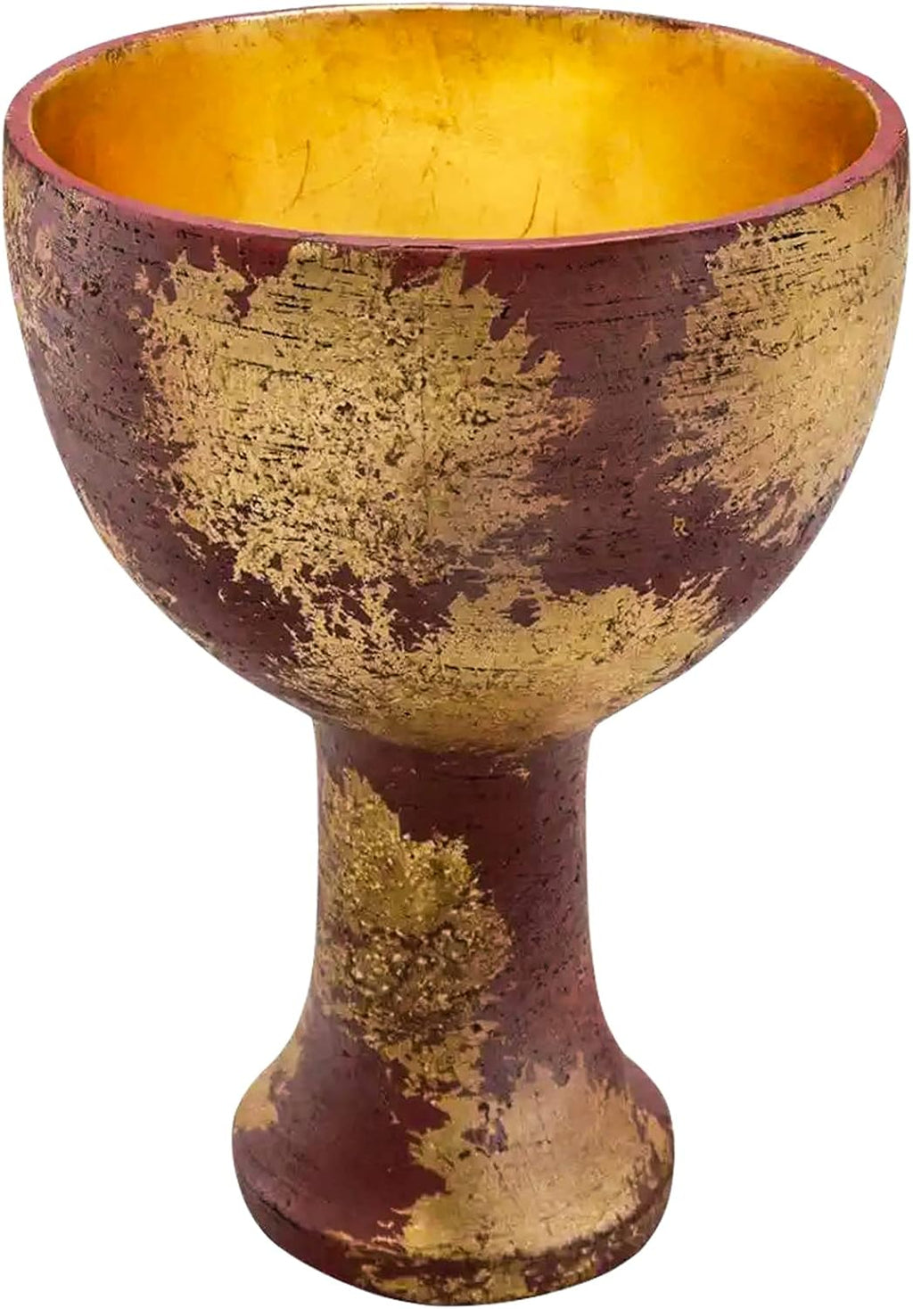 Indiana Jones Figurine Holy Grail Statue Hero Holy Grail Cup Gold Resin Memorabilia Replica Sculpture Halloween Home Decoration