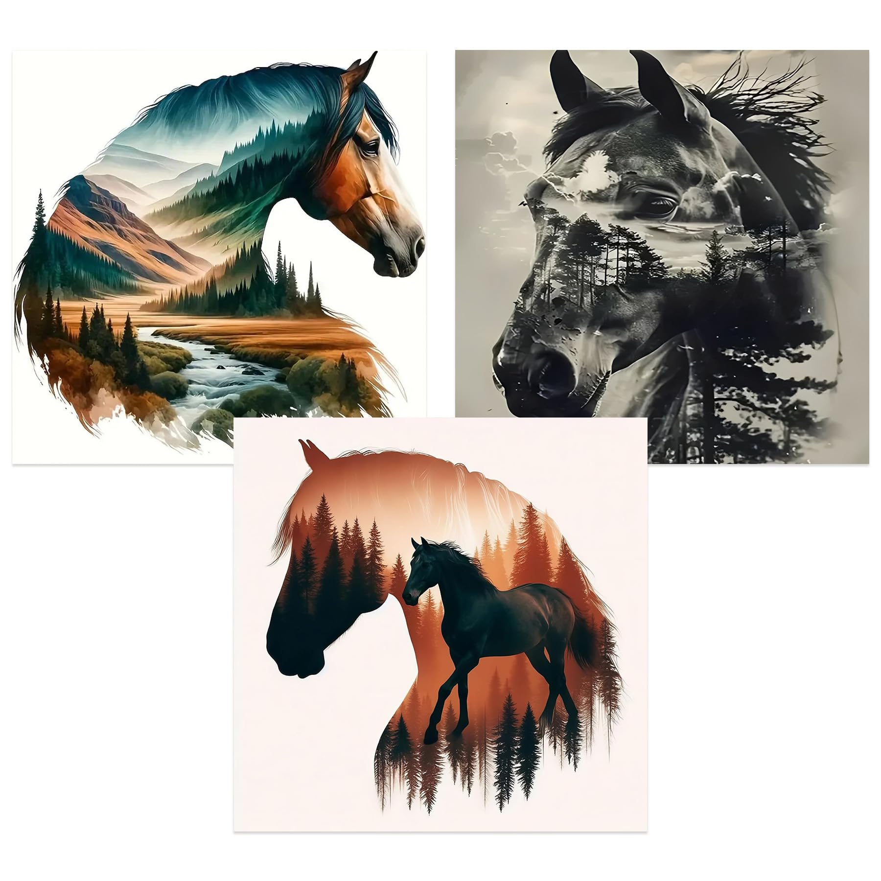 Axquilon 3 Pack Tarot Diamond Art Kits for Adults 12x16 inch