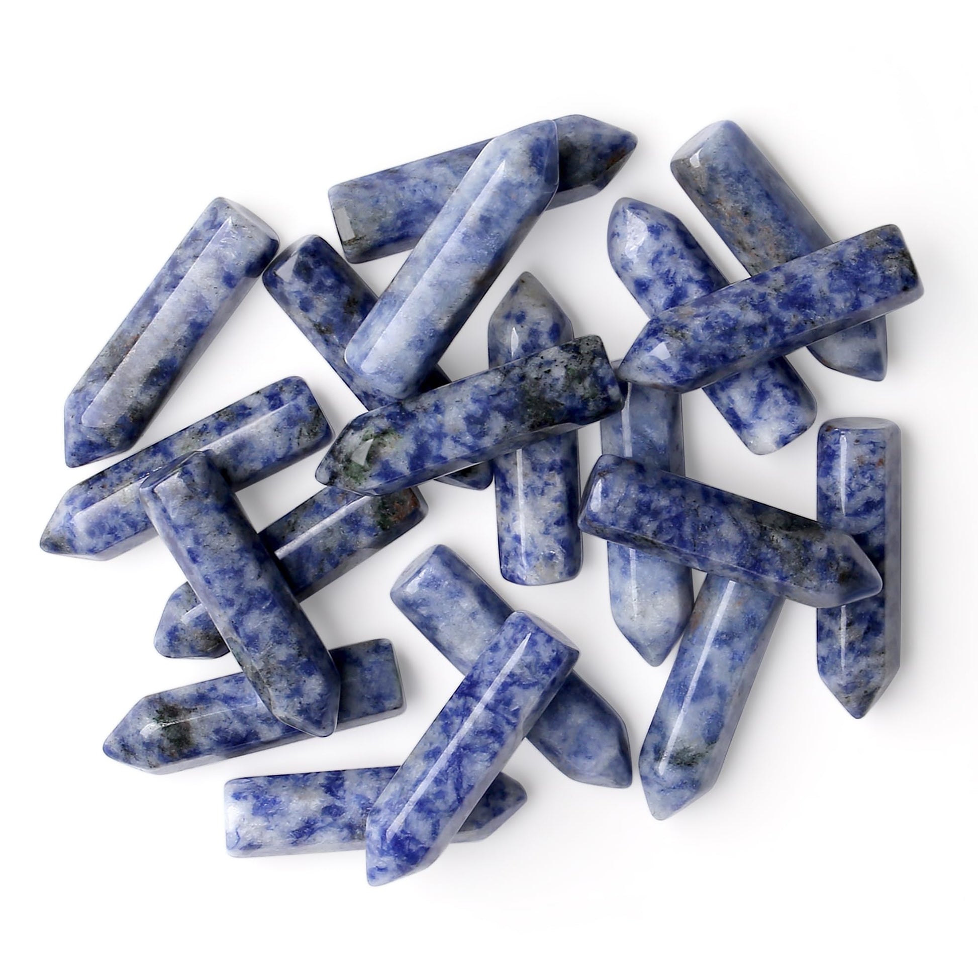 10pcs Gelber Aventurin Heilkristalle Stein Stab Edelsteine Sets Sechseckige Kristall Säule Bulk Hexagonal Punkt Turm Reiki Meditation Spirituelle Chakra Schutz Energieausgleich