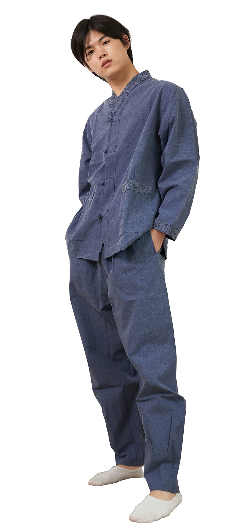 ILLANG Unisex Hanbok Set, Korea Traditional Clothing, BTS Casual Hanbok for Yoga and Meditation, Temple Clothes