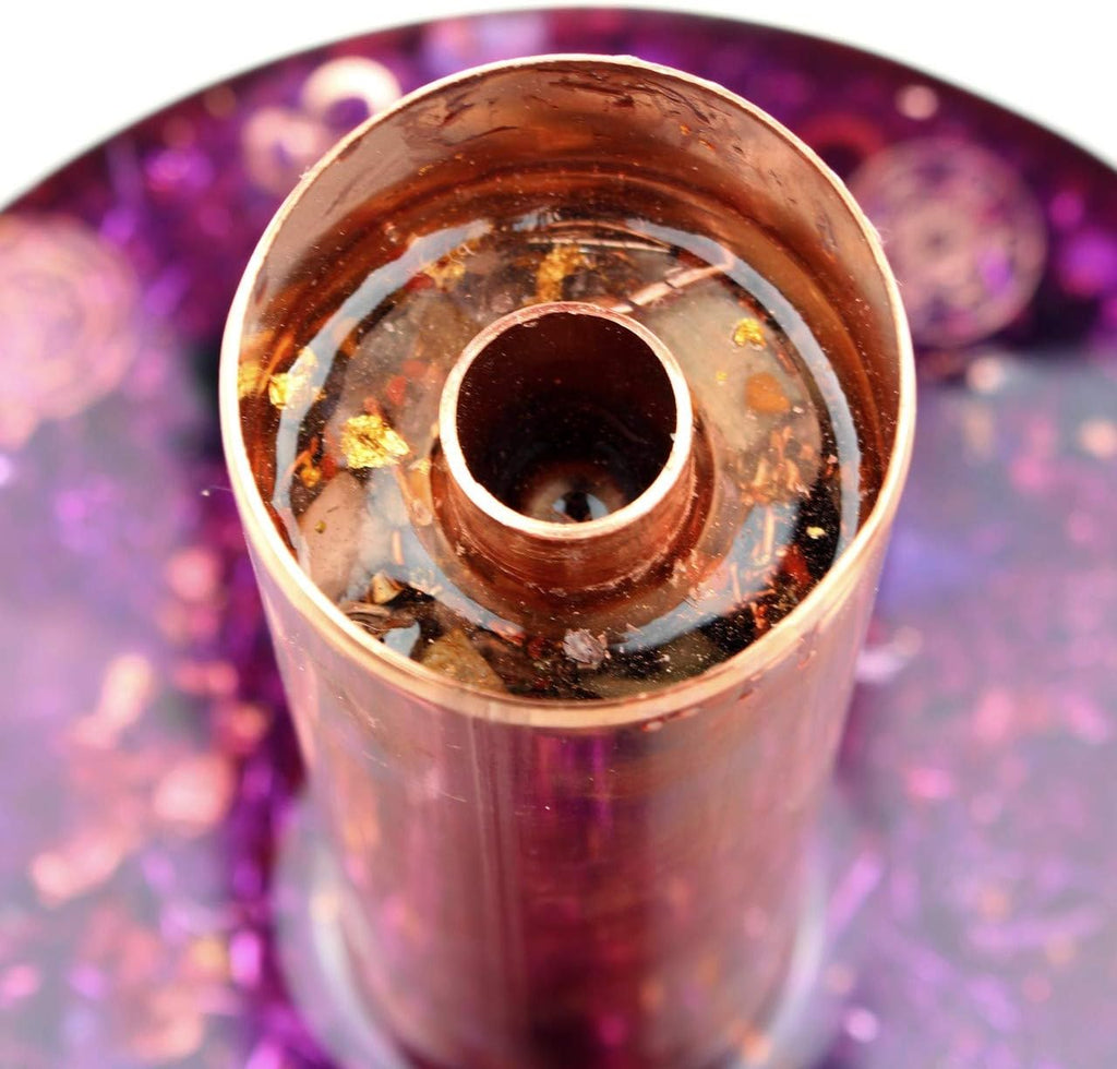 Orgonit Power HORS M Skalar Frequenzorgonit violett Cloudbuster I 100% echter Orgonit I Schutz gegen EMF, 5G, Haarp, Funkstrahlung I echte Orgonenergie für mehr Harmonie