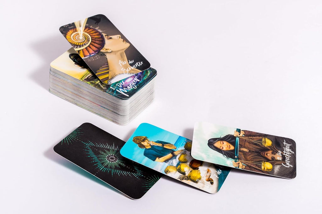 Licht und Schatten Taschen-Tarot: 78 Karten mit Begleitbuch