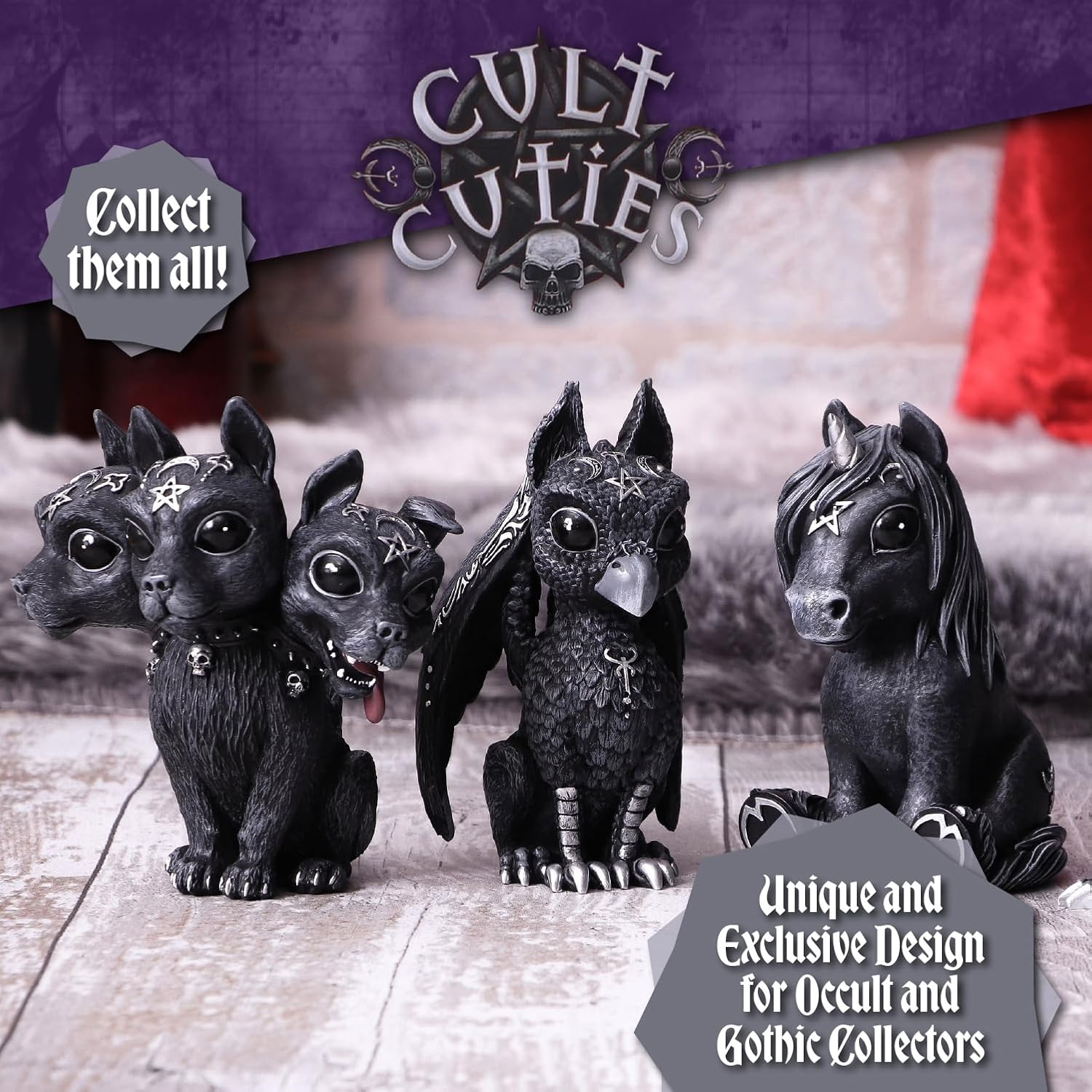 Nemesis Now Diabarkus Unisex Statue Black Polyresin Gifts, Gothic