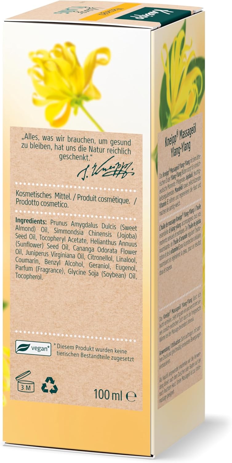 Kneipp Pflegendes Massageöl Ylang-Ylang, 100 ml (1er Pack)