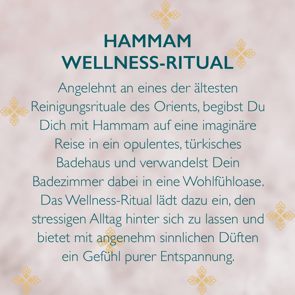 Tesori d'Oriente | Cremebad 'Hammam' | aromatisches Bad mit Argan-Öl und Orangenblüte | Körperpflege für die Badewanne | Ritual für Körper & Sinne | 500 ml