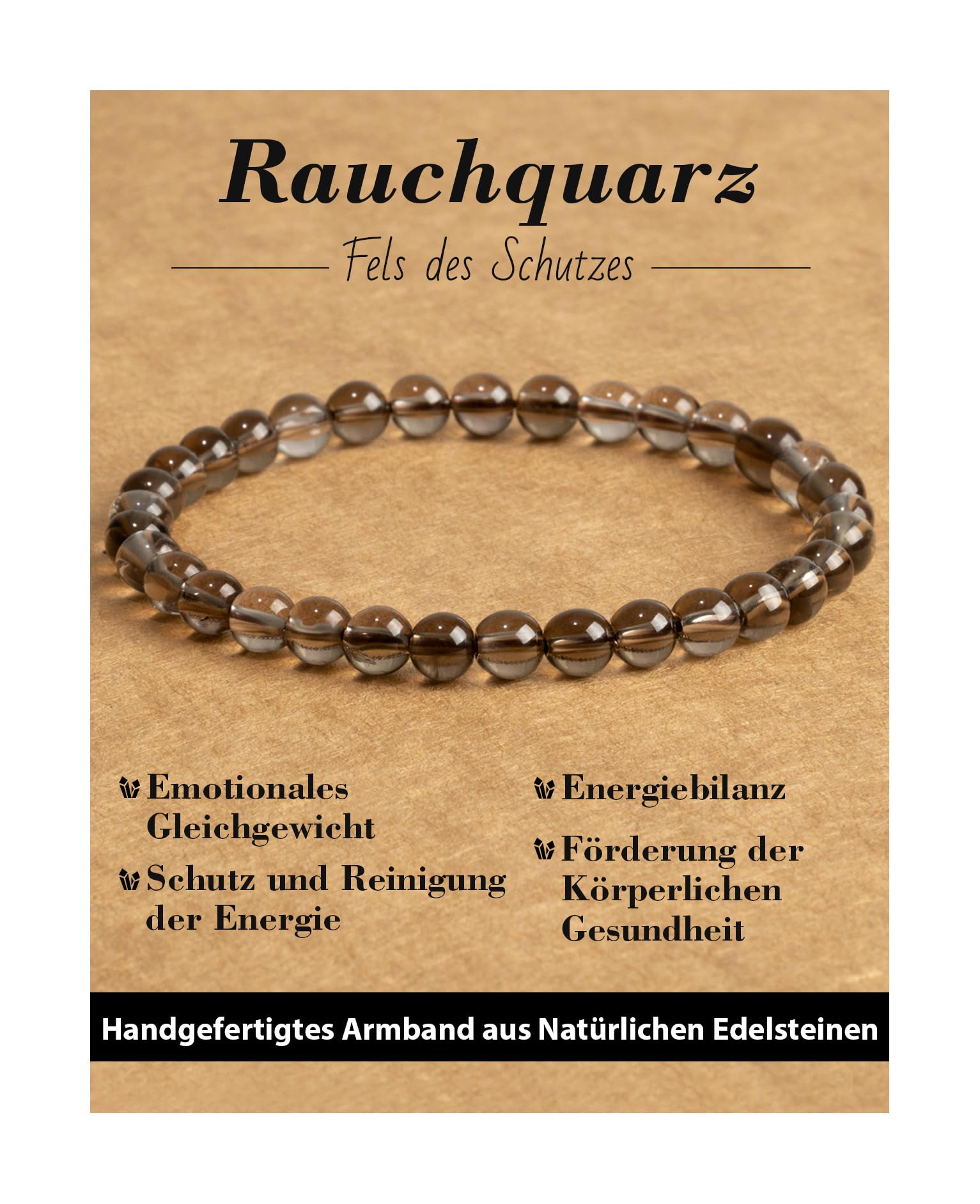 6 mm Healing Stone Bracelet for Men and Women, Real Natural Stone Beads, Lucky Bracelet, Friendship Bracelet, Individual Gift for Good Friends and Sisters